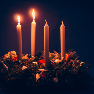 Obred paljenja druge svijeće na adventskom vijencu